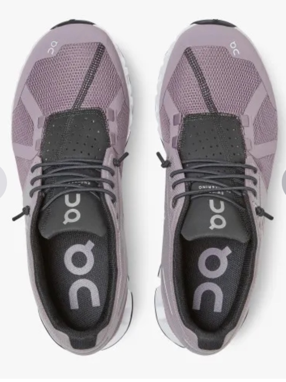 ON CLOUD EUC Running Women's Cloud Sneakers - Purple Gray US Size 6.5